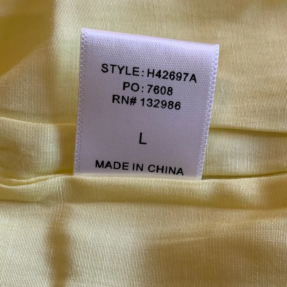 New - Mittoshop summery maxi dress yellow flowers wedding guest or party L - Picture 6 of 10